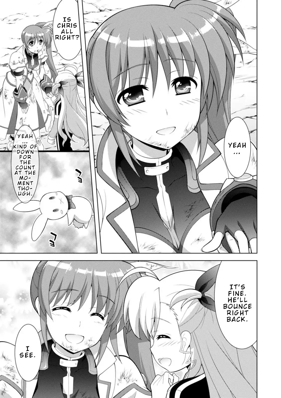 Mahou Shoujo Lyrical Nanoha Vivid Chapter 99 page 16 - Chapter 99: Glad to Be Back