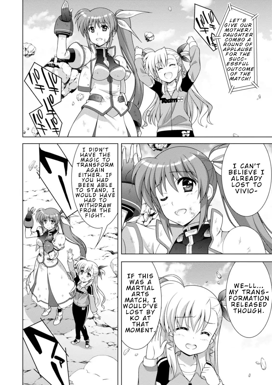 Mahou Shoujo Lyrical Nanoha Vivid Chapter 99 page 17 - Chapter 99: Glad to Be Back