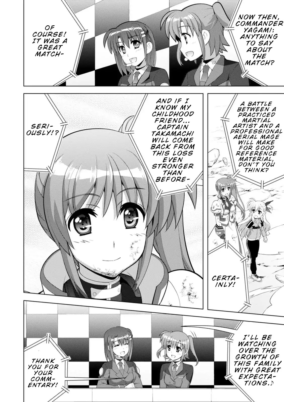Mahou Shoujo Lyrical Nanoha Vivid Chapter 99 page 24 - Chapter 99: Glad to Be Back