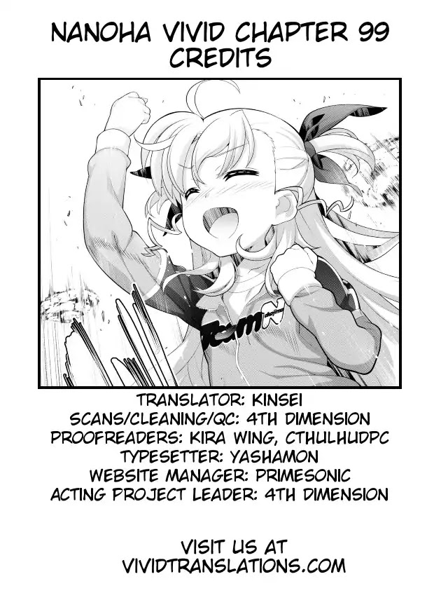 Mahou Shoujo Lyrical Nanoha Vivid Chapter 99 page 29 - Chapter 99: Glad to Be Back