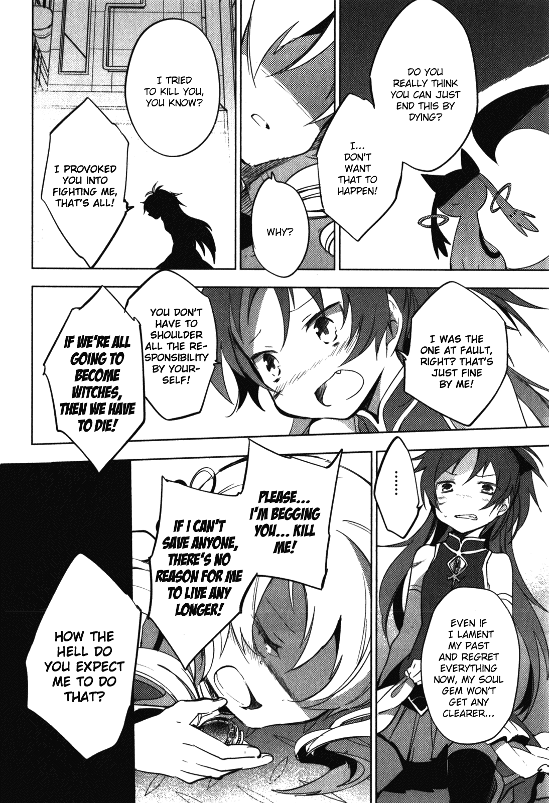 Mahou Shoujo Madoka Magica - The Different Story Chapter 11.2 page 8 - Chapter 11 v2 : Episode 11