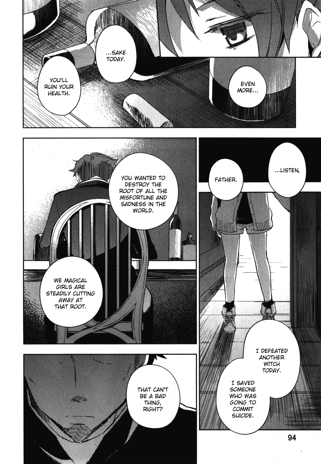Mahou Shoujo Madoka Magica - The Different Story Chapter 3.2 page 10 - Chapter 3 v2 : Episode 3