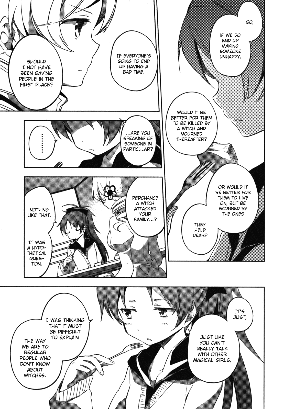 Mahou Shoujo Madoka Magica - The Different Story Chapter 3.2 page 7 - Chapter 3 v2 : Episode 3