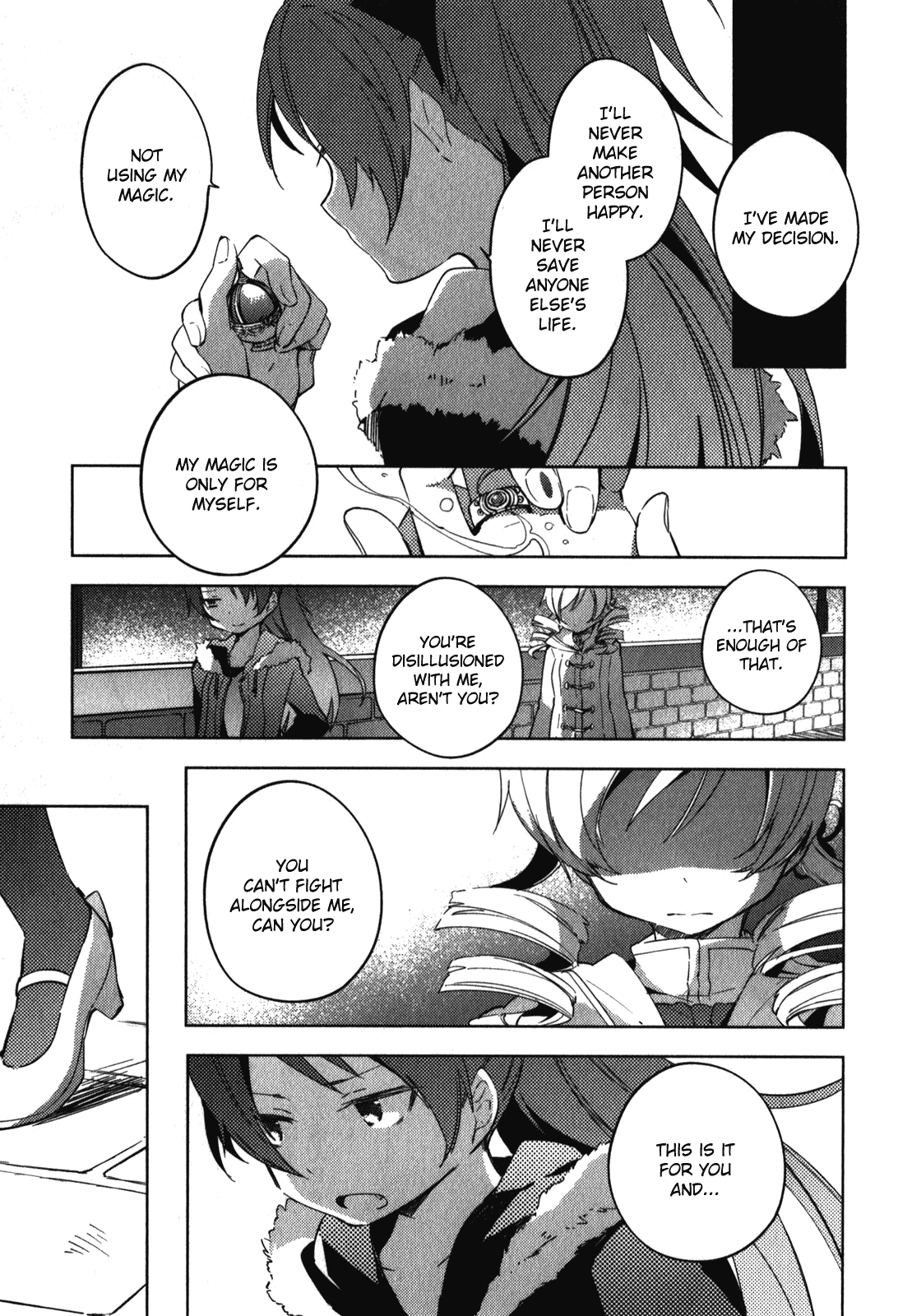 Mahou Shoujo Madoka Magica - The Different Story Chapter 4.2 page 9 - Chapter 4 v2 : Episode 4