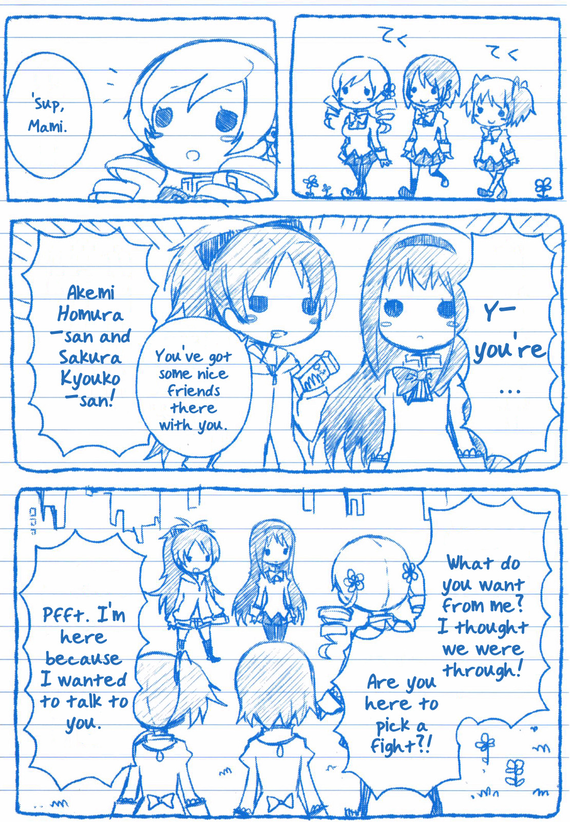 Mahou Shoujo Madoka Magica - The Different Story Chapter 5.2 page 2 - Chapter 5 v2 : Episode 5