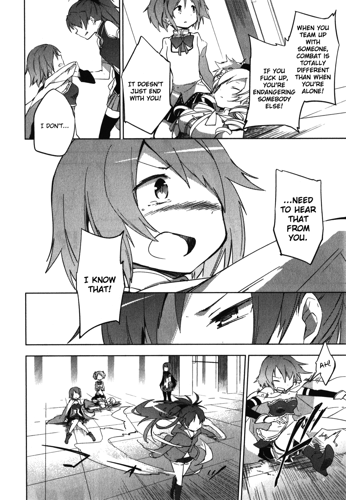 Mahou Shoujo Madoka Magica - The Different Story Chapter 6.2 page 14 - Chapter 6 v2 : Episode 6