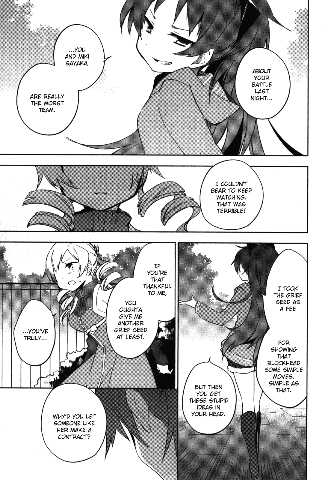Mahou Shoujo Madoka Magica - The Different Story Chapter 6.2 page 23 - Chapter 6 v2 : Episode 6