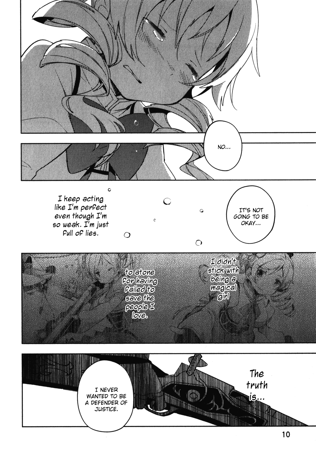 Mahou Shoujo Madoka Magica - The Different Story Chapter 9.2 page 13 - Chapter 9 v2 : Episode 9