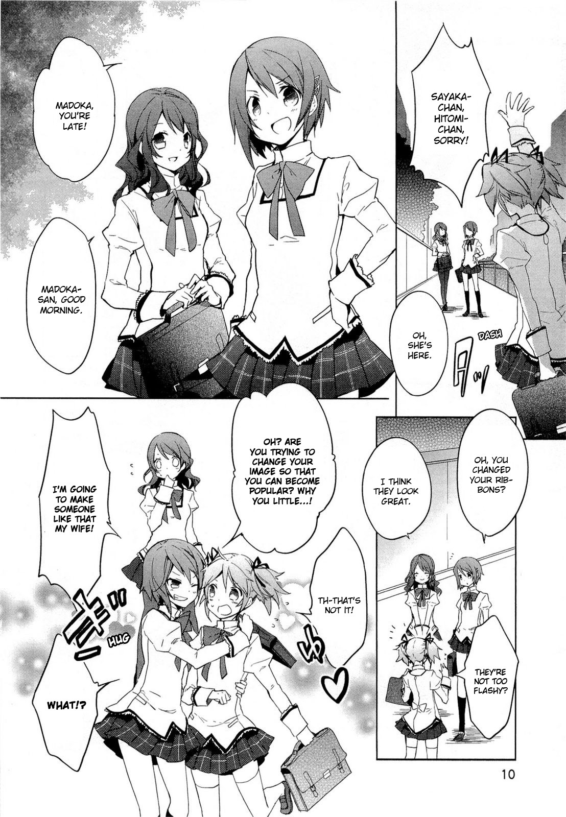 Mahou Shoujo Madoka★Magica Chapter 1 page 14 - Chapter 1: I Kind of Saw Her in My Dream...