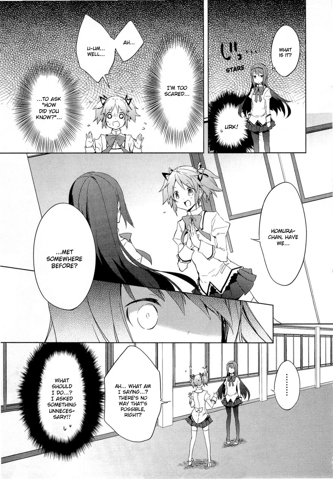 Mahou Shoujo Madoka★Magica Chapter 1 page 21 - Chapter 1: I Kind of Saw Her in My Dream...