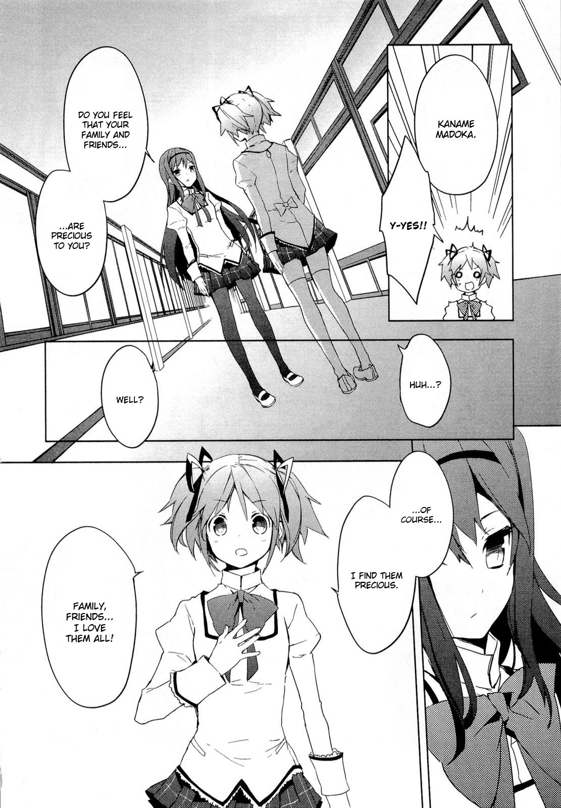 Mahou Shoujo Madoka★Magica Chapter 1 page 22 - Chapter 1: I Kind of Saw Her in My Dream...