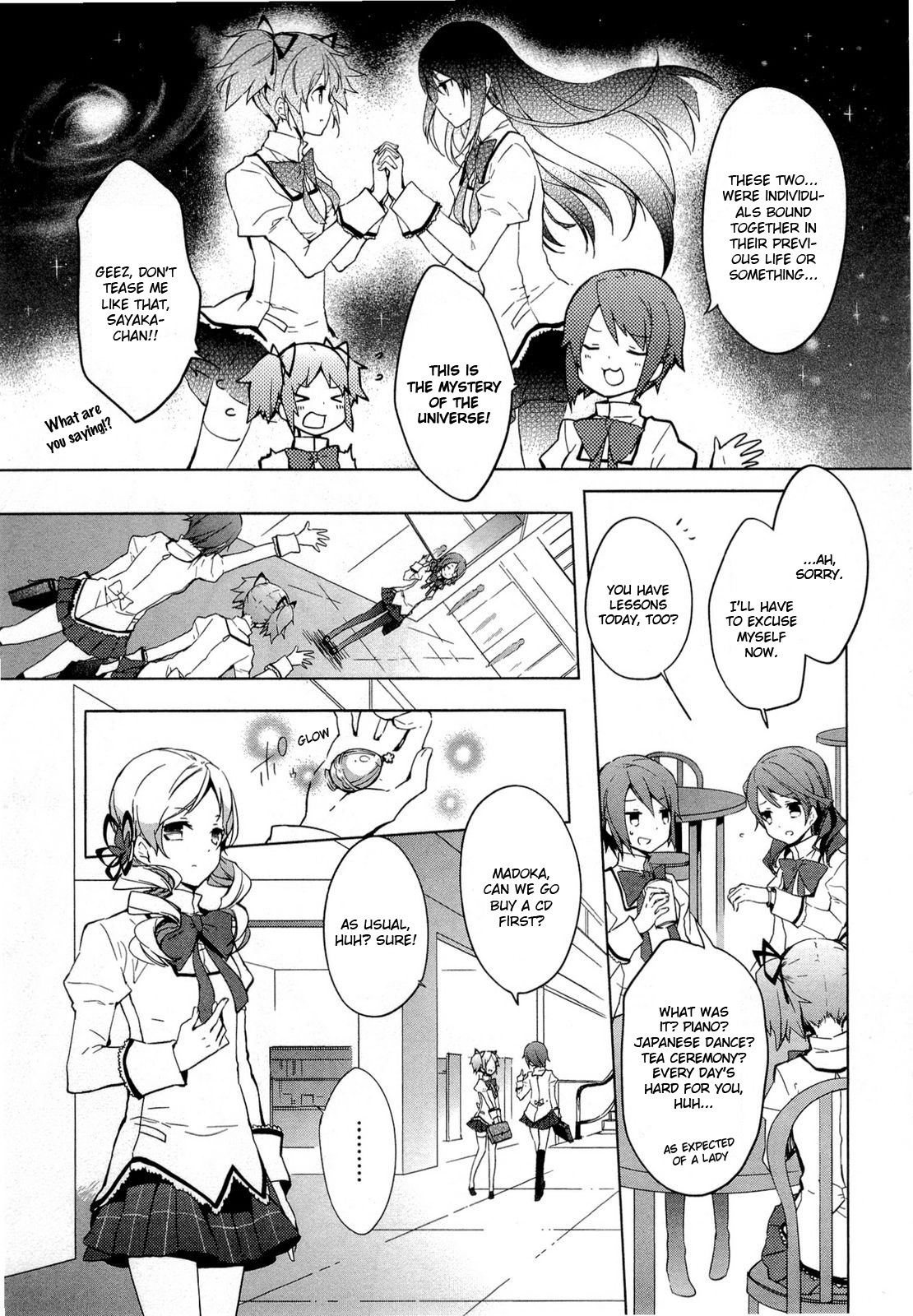 Mahou Shoujo Madoka★Magica Chapter 1 page 25 - Chapter 1: I Kind of Saw Her in My Dream...