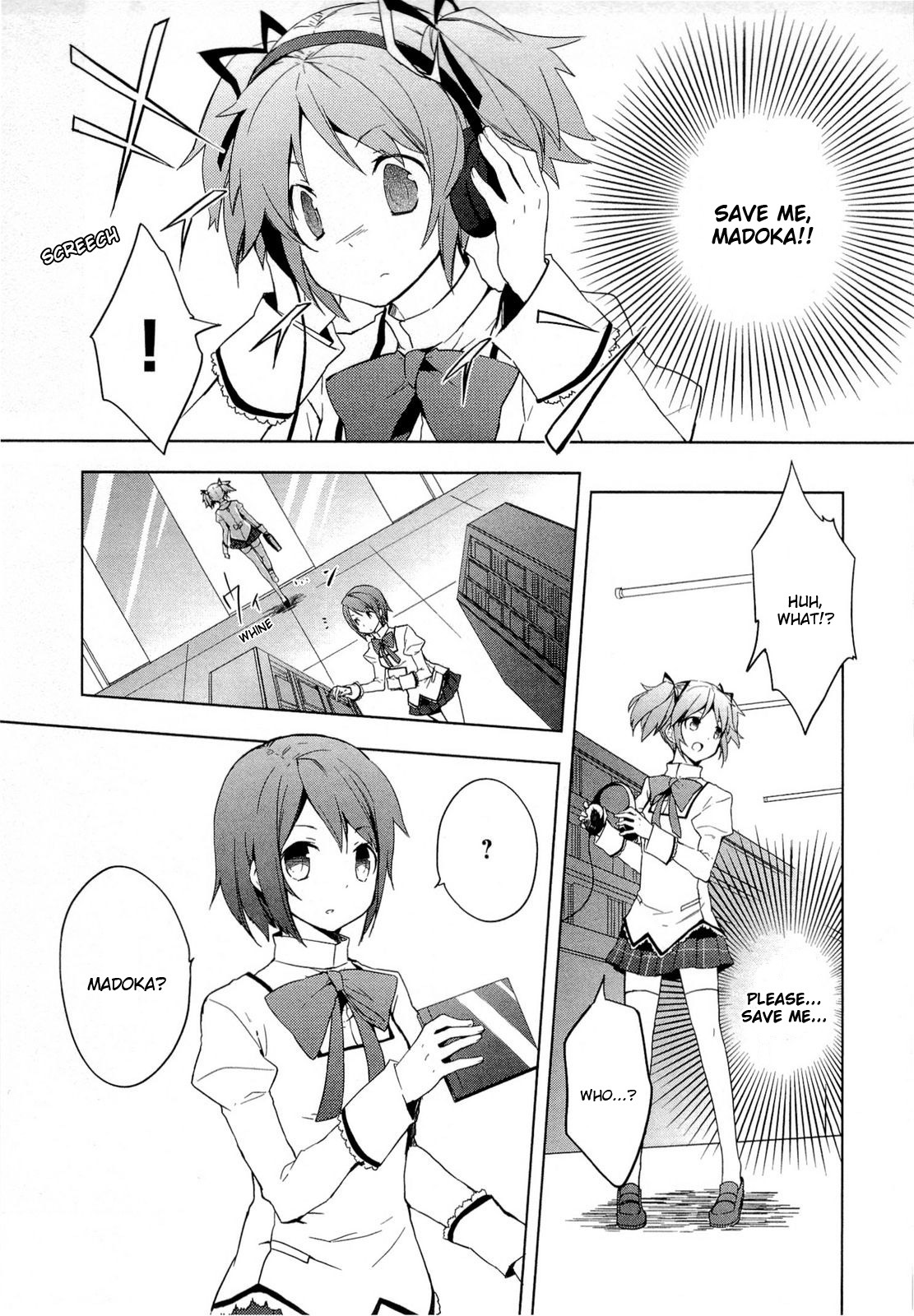 Mahou Shoujo Madoka★Magica Chapter 1 page 27 - Chapter 1: I Kind of Saw Her in My Dream...