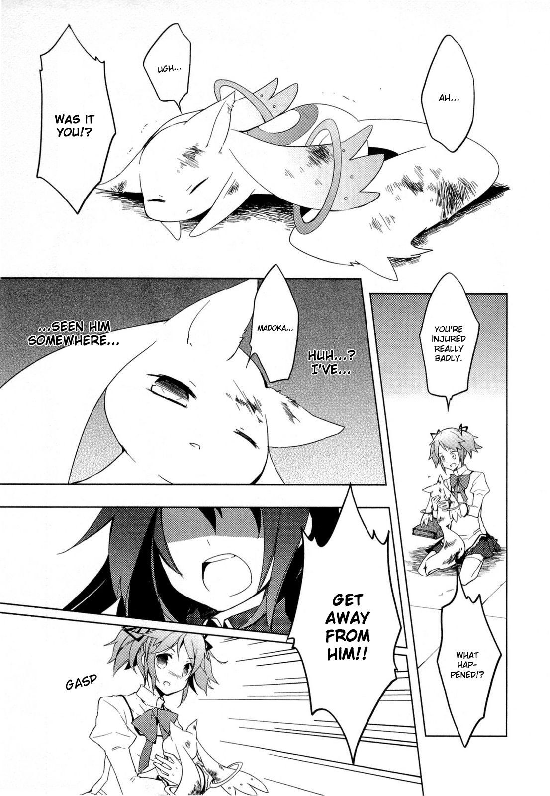 Mahou Shoujo Madoka★Magica Chapter 1 page 29 - Chapter 1: I Kind of Saw Her in My Dream...