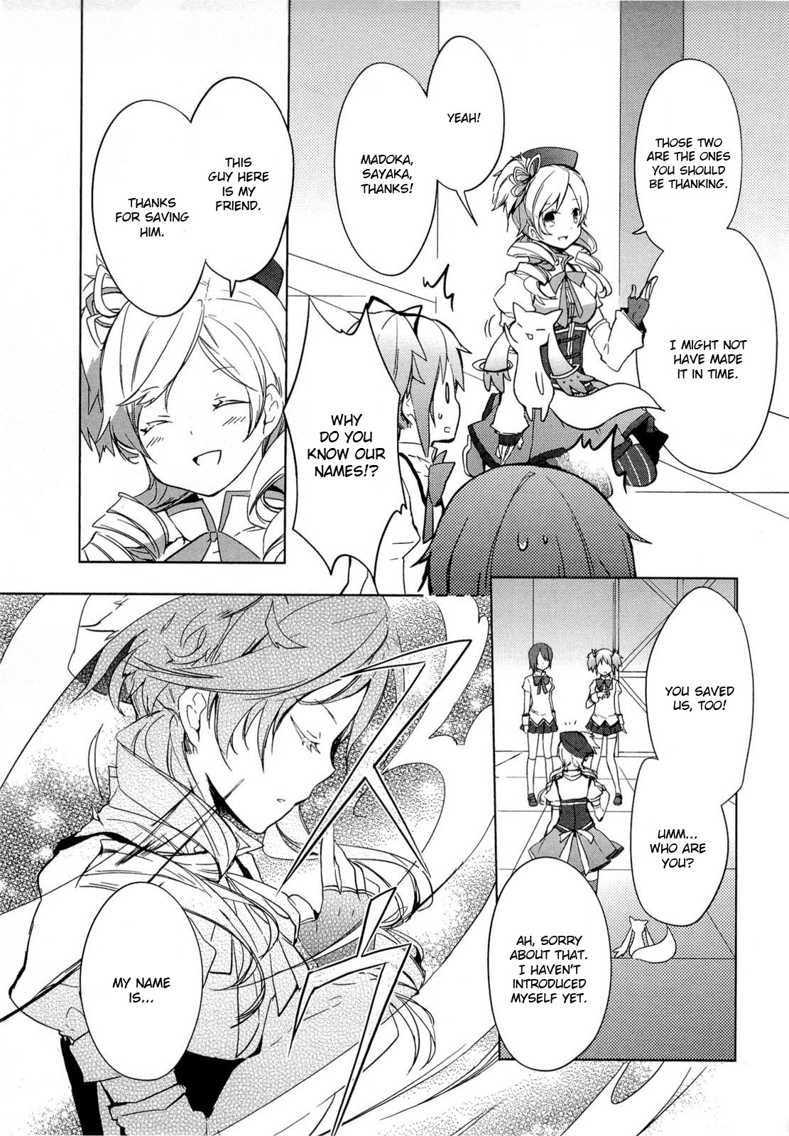 Mahou Shoujo Madoka★Magica Chapter 1 page 39 - Chapter 1: I Kind of Saw Her in My Dream...