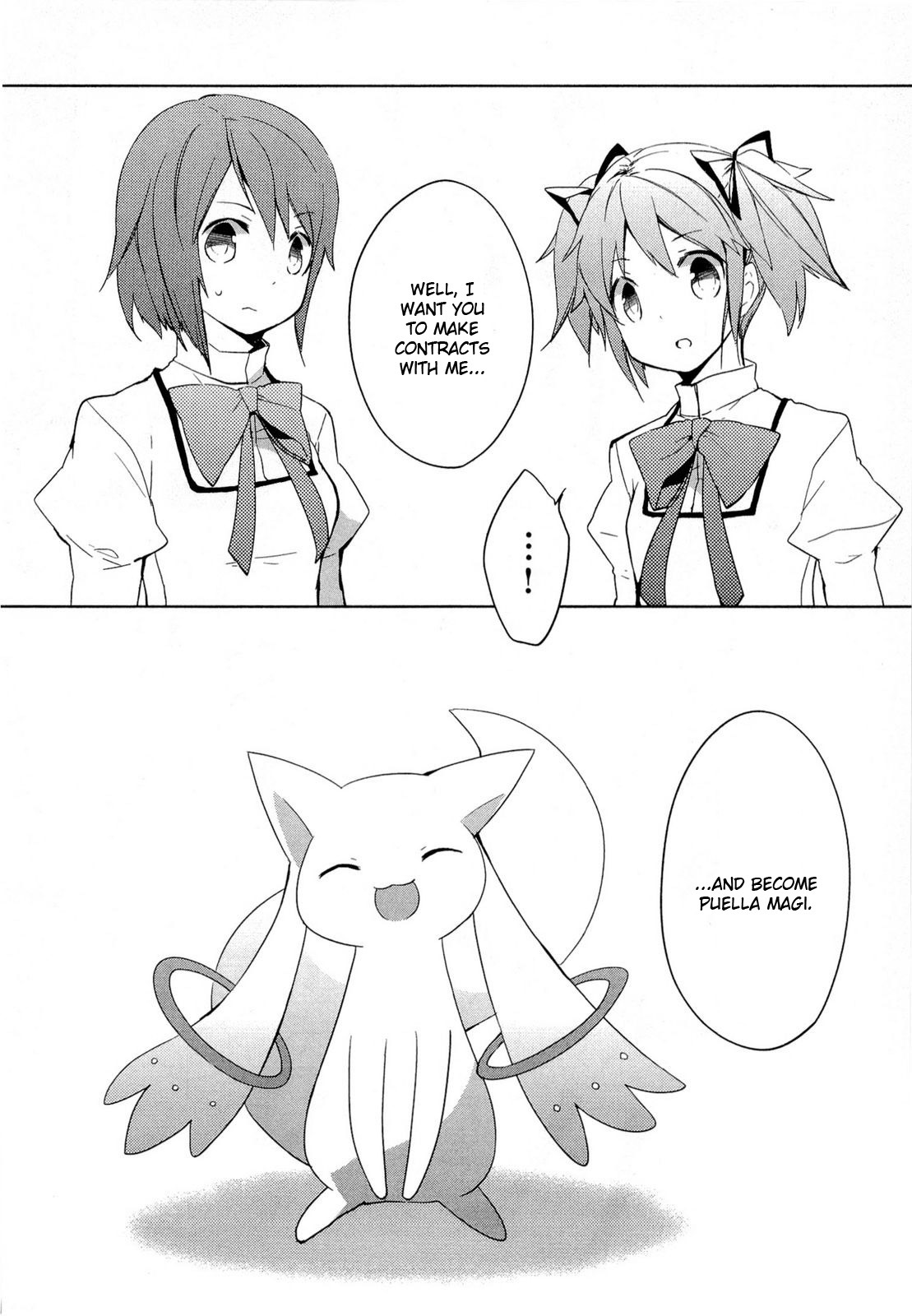 Mahou Shoujo Madoka★Magica Chapter 1 page 42 - Chapter 1: I Kind of Saw Her in My Dream...