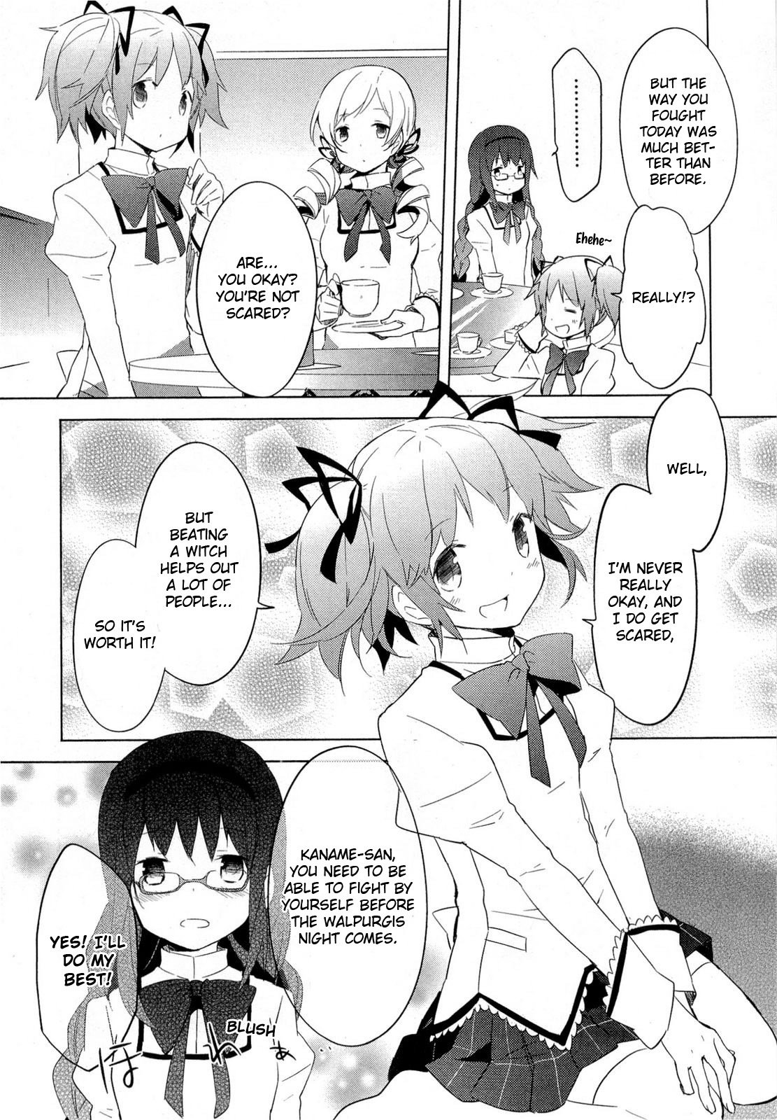Mahou Shoujo Madoka★Magica Chapter 10 page 11 - Chapter 10: I Won't Depend on Anyone Anymore