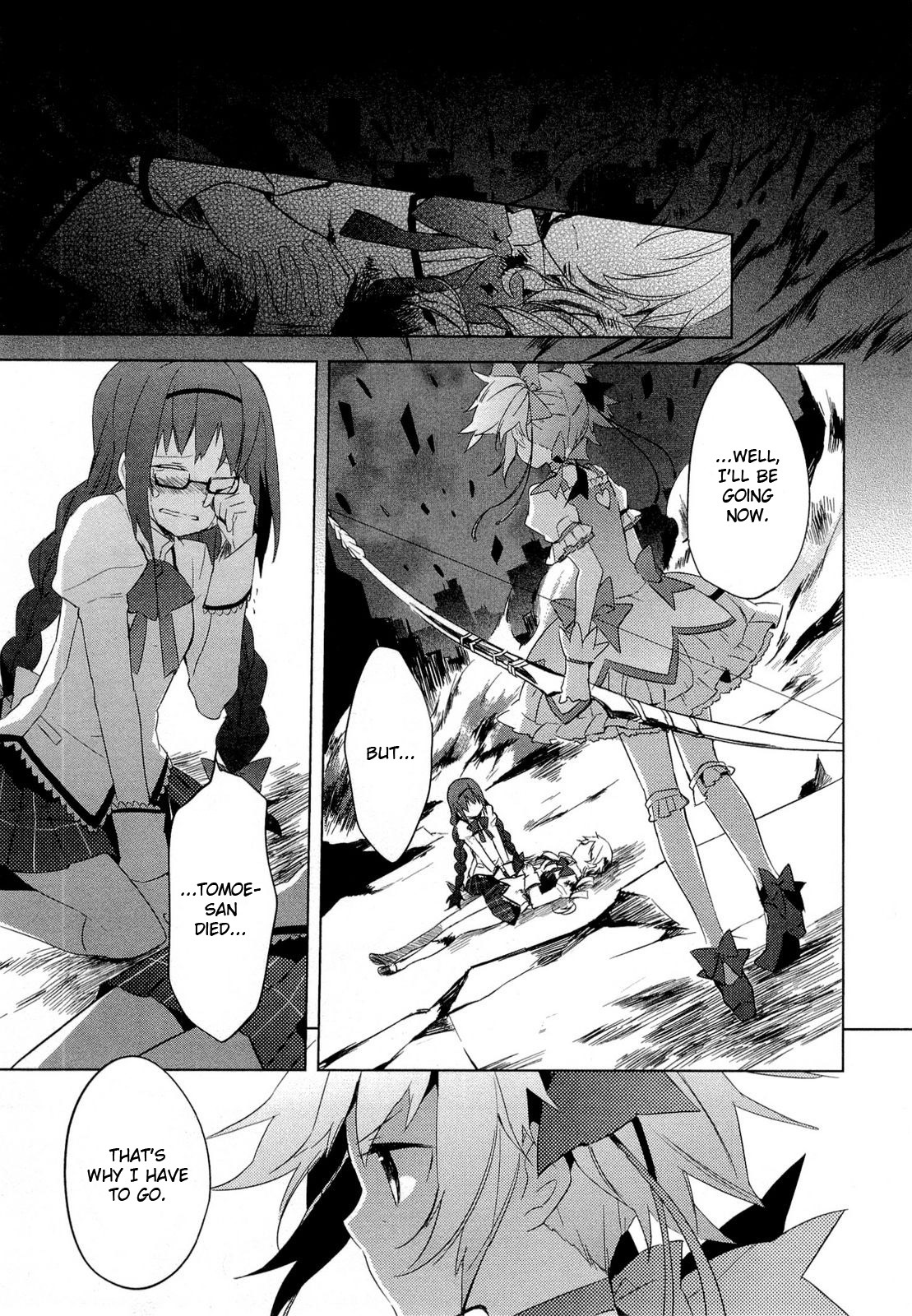 Mahou Shoujo Madoka★Magica Chapter 10 page 12 - Chapter 10: I Won't Depend on Anyone Anymore