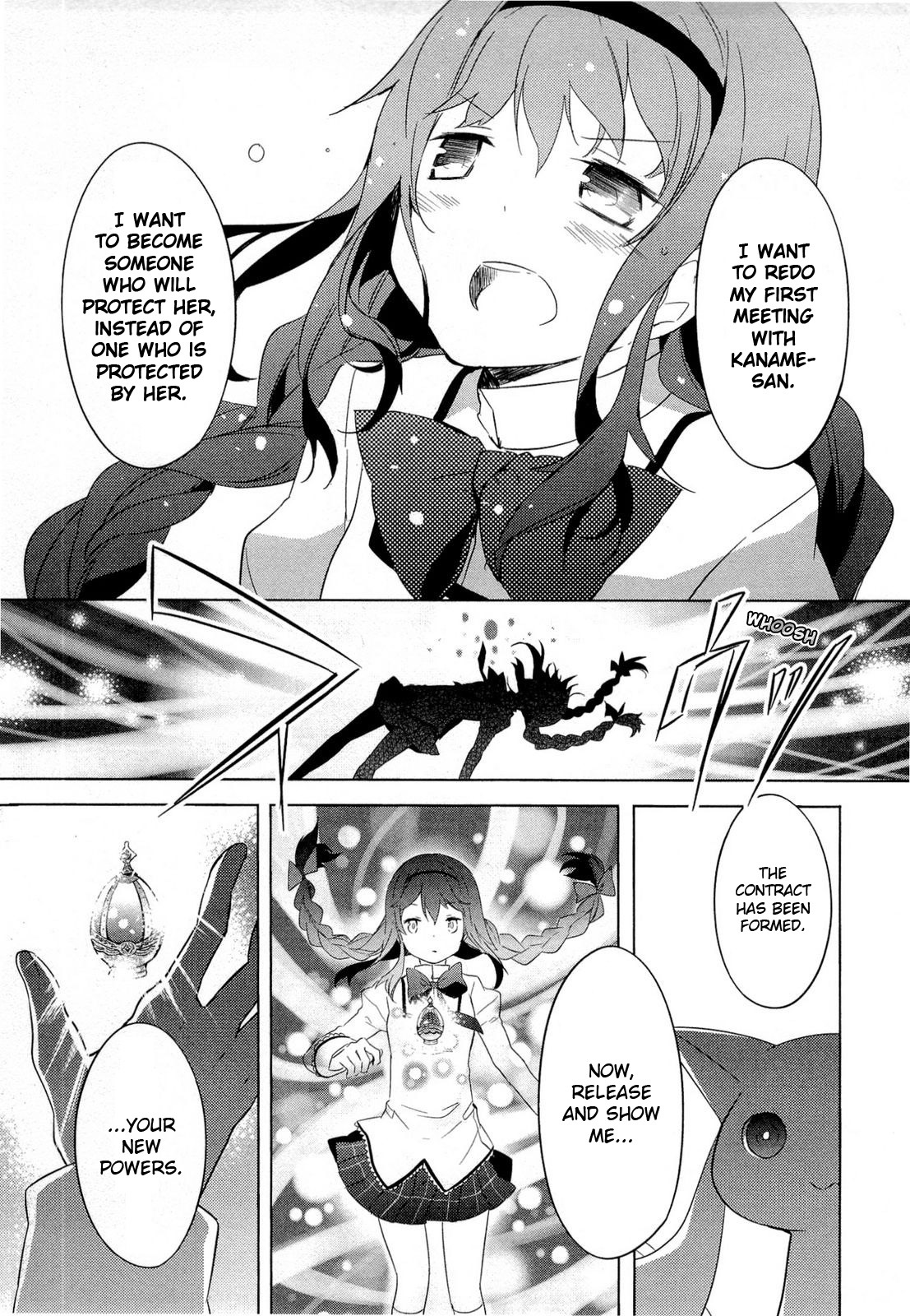 Mahou Shoujo Madoka★Magica Chapter 10 page 16 - Chapter 10: I Won't Depend on Anyone Anymore
