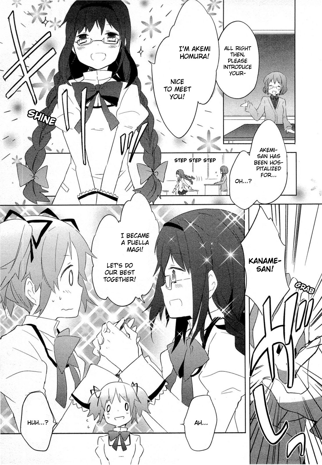 Mahou Shoujo Madoka★Magica Chapter 10 page 18 - Chapter 10: I Won't Depend on Anyone Anymore