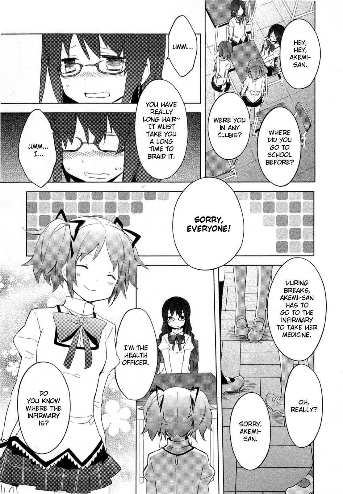 Mahou Shoujo Madoka★Magica Chapter 10 page 2 - Chapter 10: I Won't Depend on Anyone Anymore