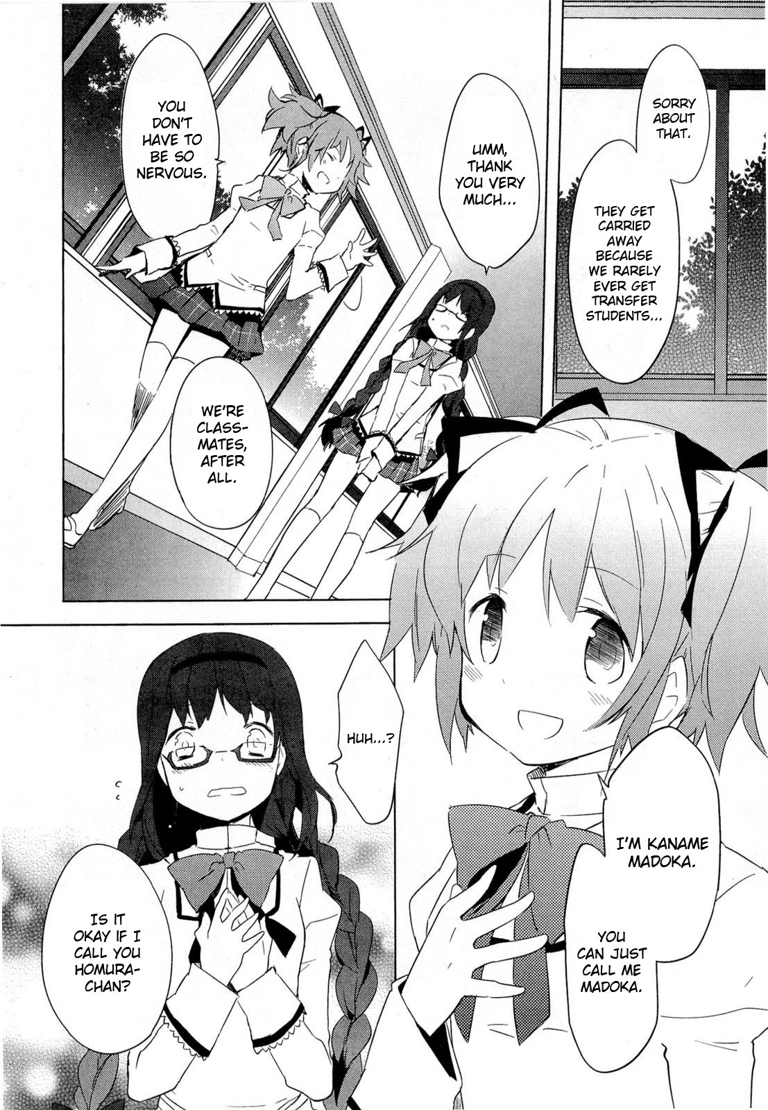 Mahou Shoujo Madoka★Magica Chapter 10 page 3 - Chapter 10: I Won't Depend on Anyone Anymore