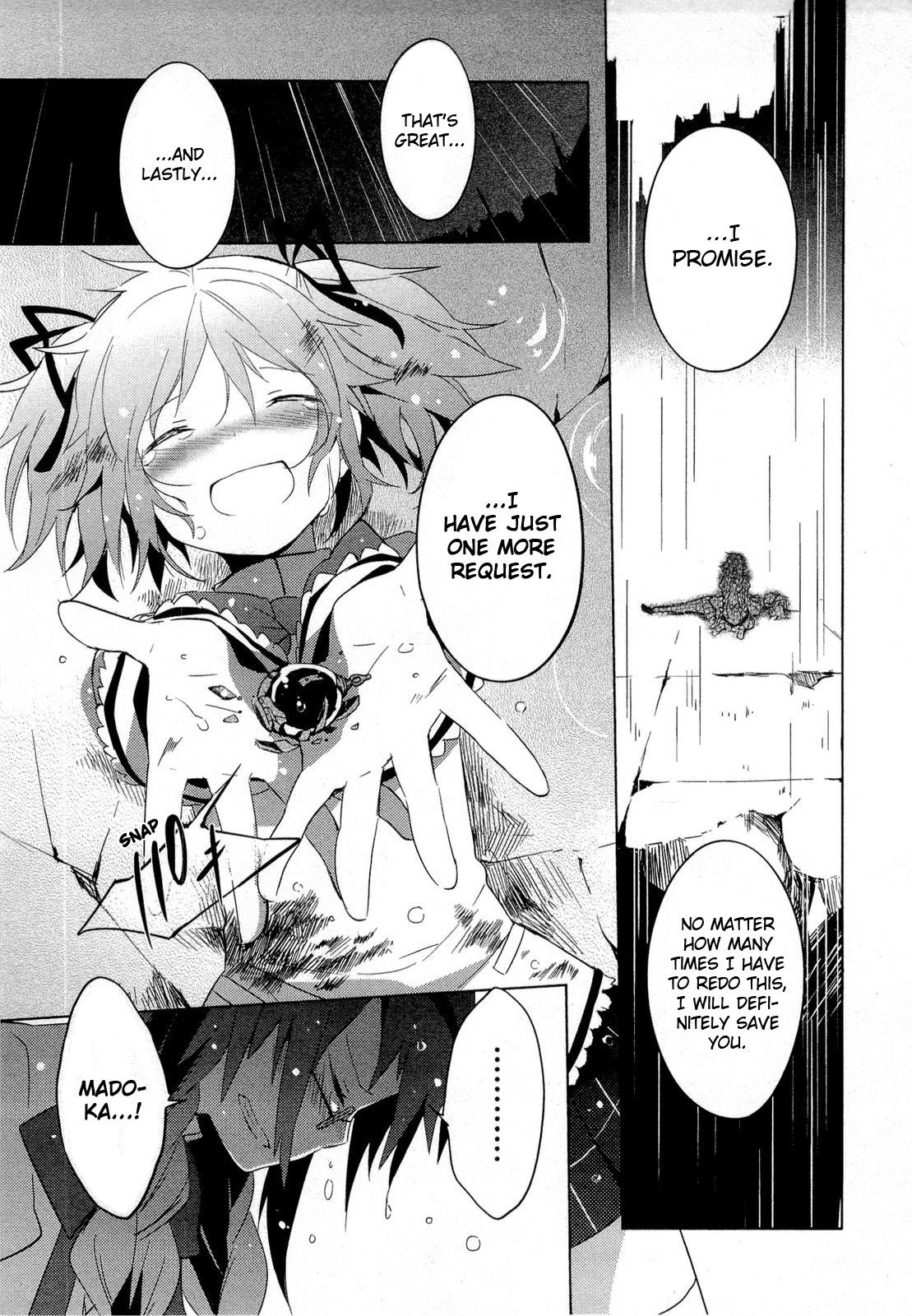 Mahou Shoujo Madoka★Magica Chapter 10 page 32 - Chapter 10: I Won't Depend on Anyone Anymore