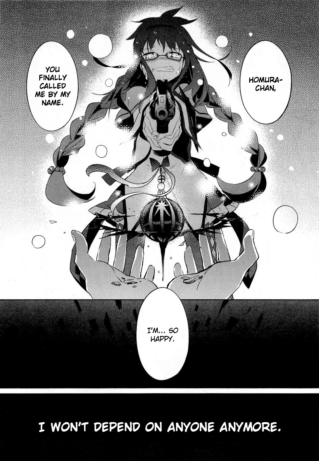 Mahou Shoujo Madoka★Magica Chapter 10 page 33 - Chapter 10: I Won't Depend on Anyone Anymore