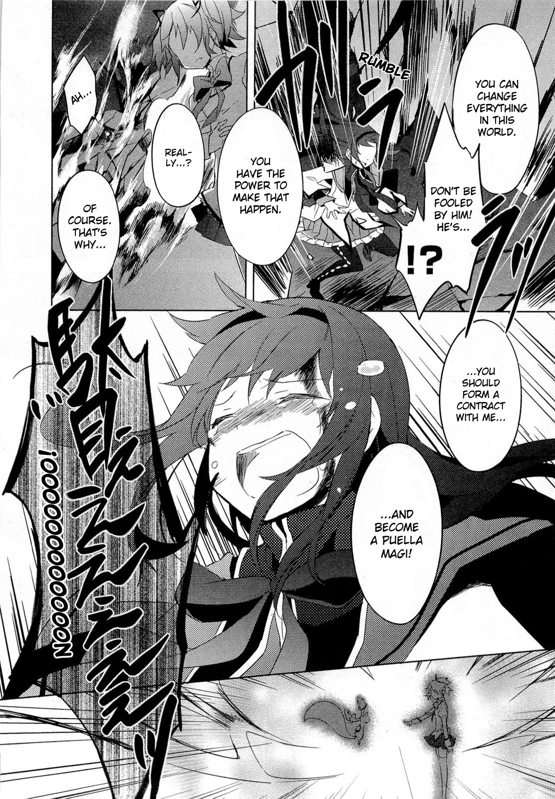 Mahou Shoujo Madoka★Magica Chapter 10 page 37 - Chapter 10: I Won't Depend on Anyone Anymore