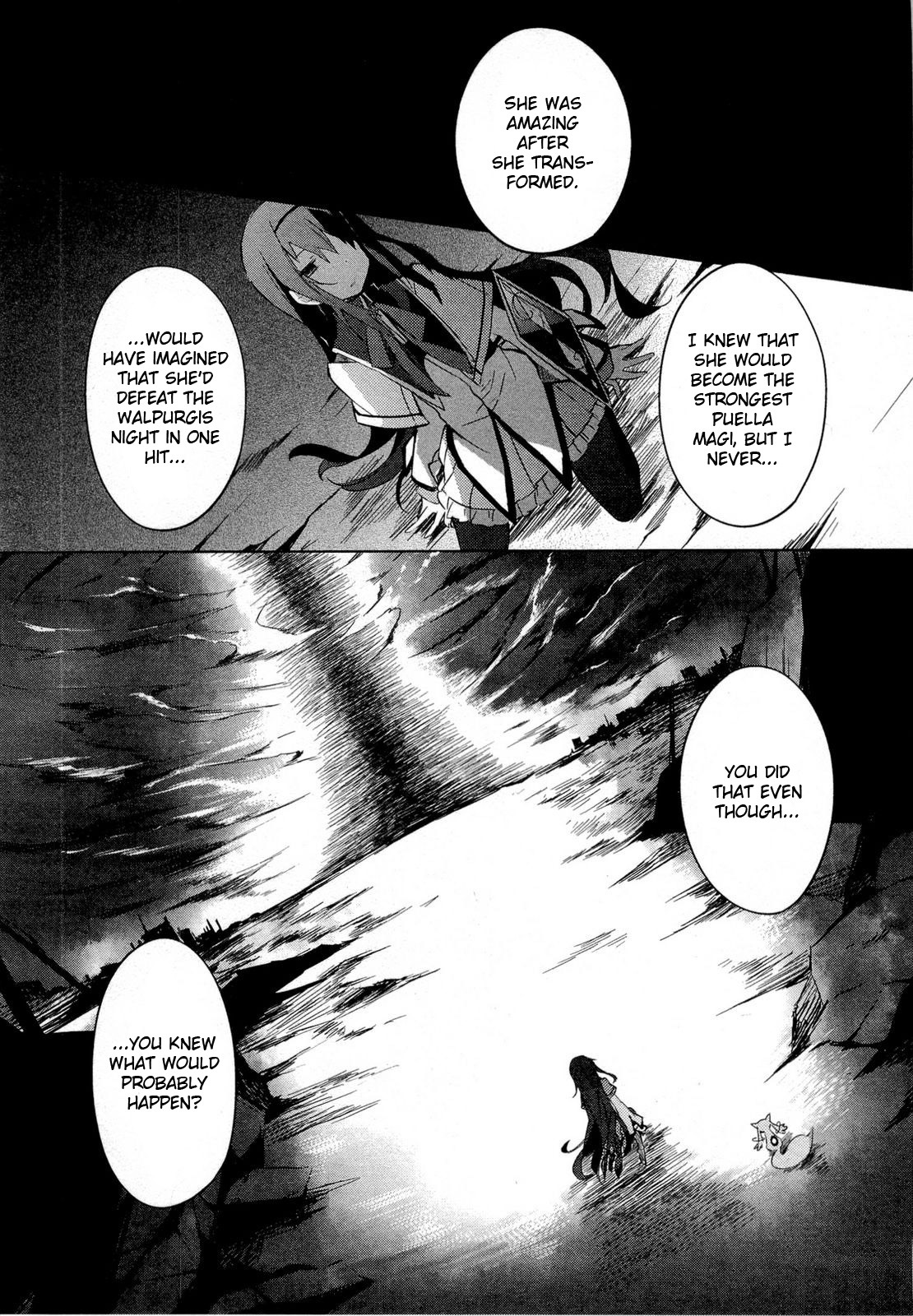 Mahou Shoujo Madoka★Magica Chapter 10 page 38 - Chapter 10: I Won't Depend on Anyone Anymore
