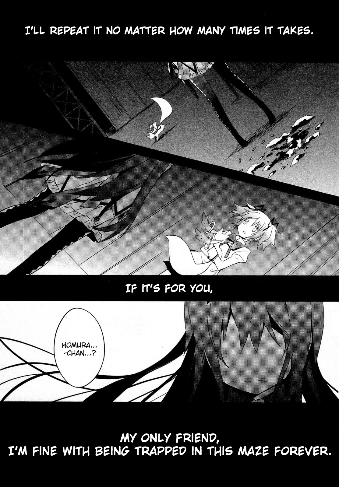 Mahou Shoujo Madoka★Magica Chapter 10 page 40 - Chapter 10: I Won't Depend on Anyone Anymore