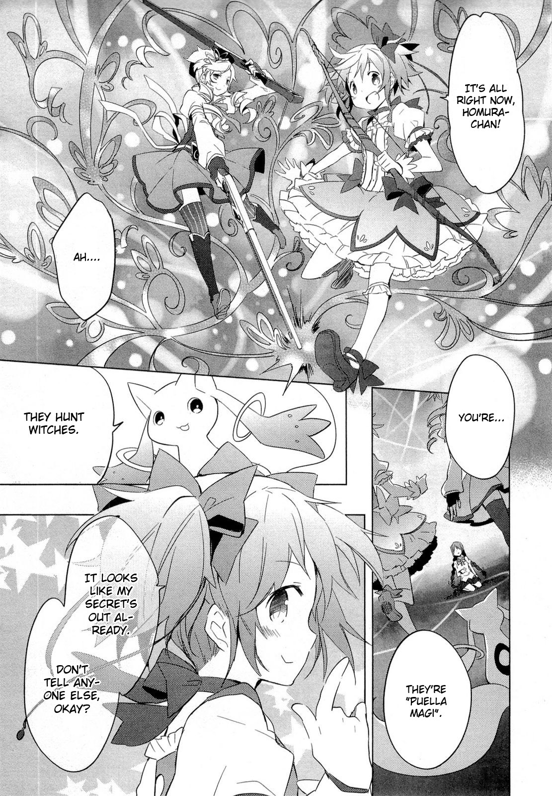 Mahou Shoujo Madoka★Magica Chapter 10 page 8 - Chapter 10: I Won't Depend on Anyone Anymore