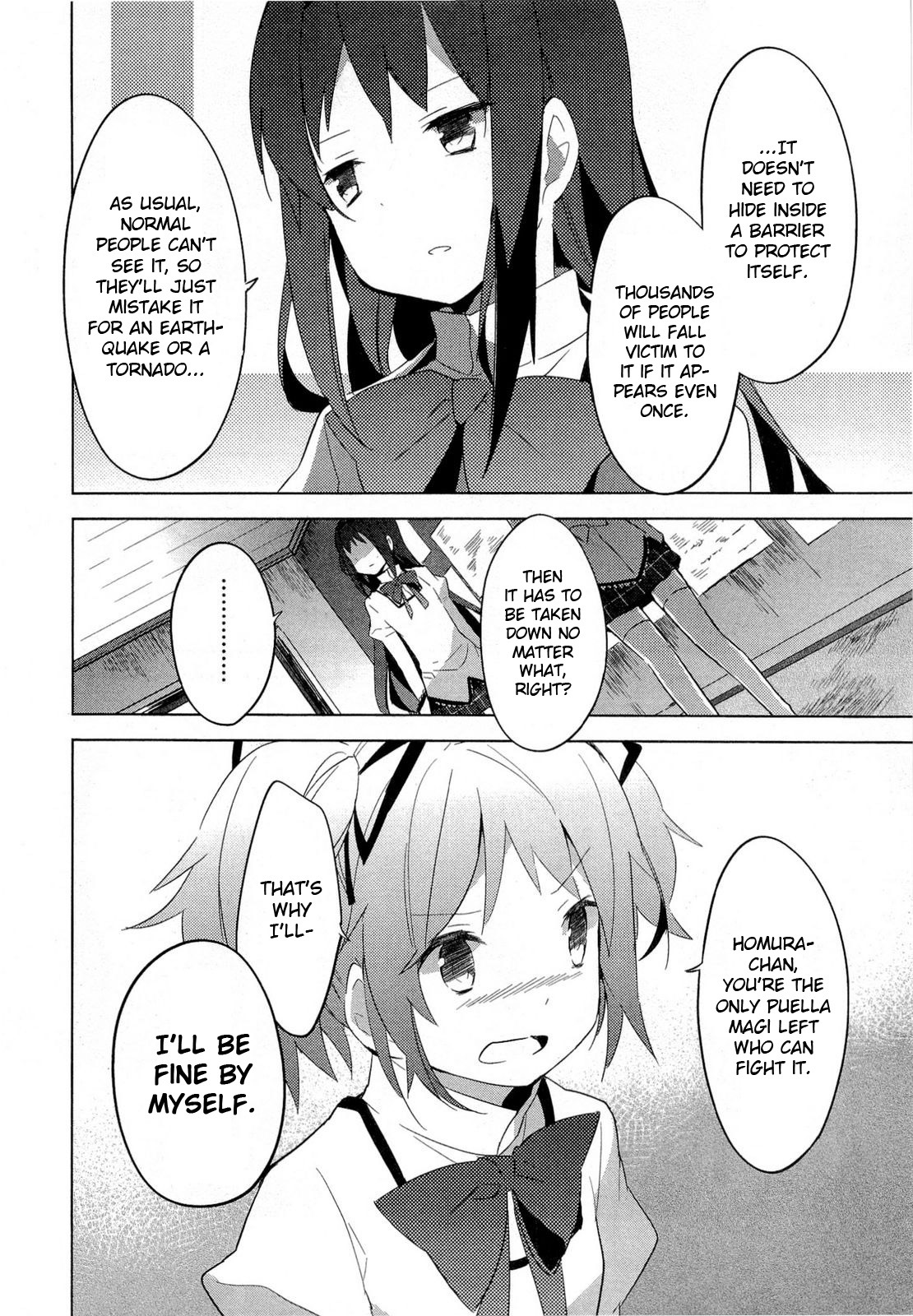 Mahou Shoujo Madoka★Magica Chapter 11 page 11 - Chapter 11: The Only Way Left