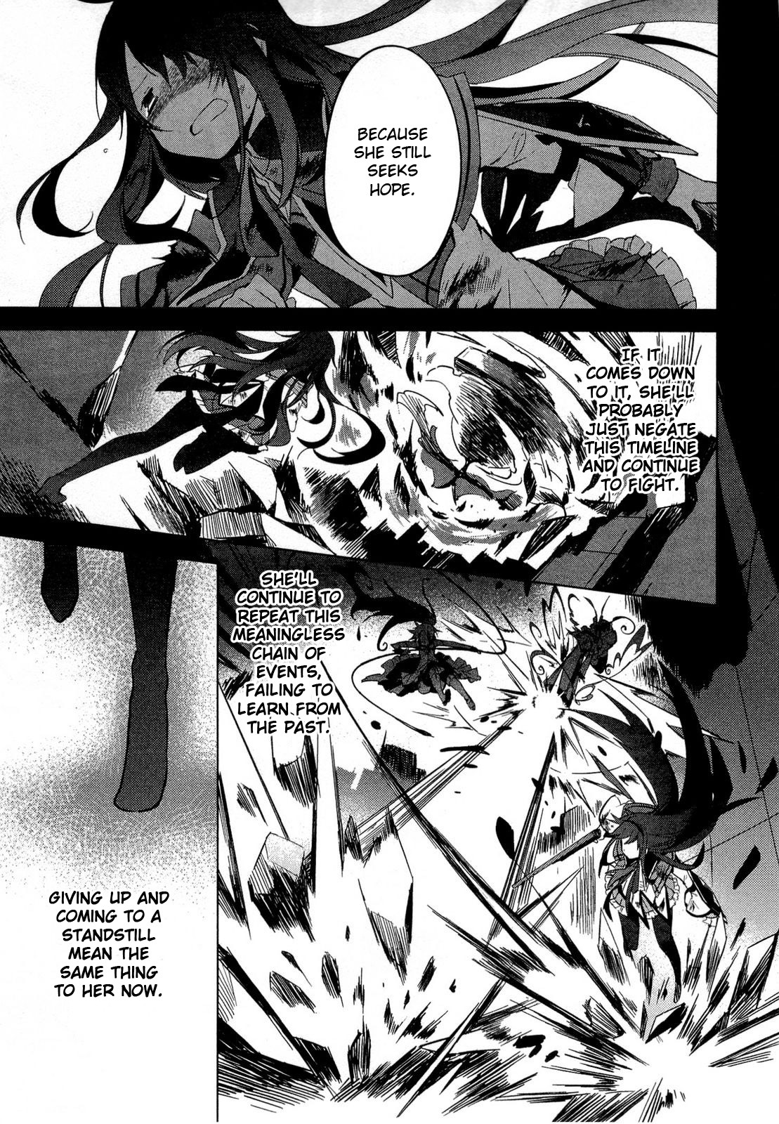 Mahou Shoujo Madoka★Magica Chapter 11 page 28 - Chapter 11: The Only Way Left