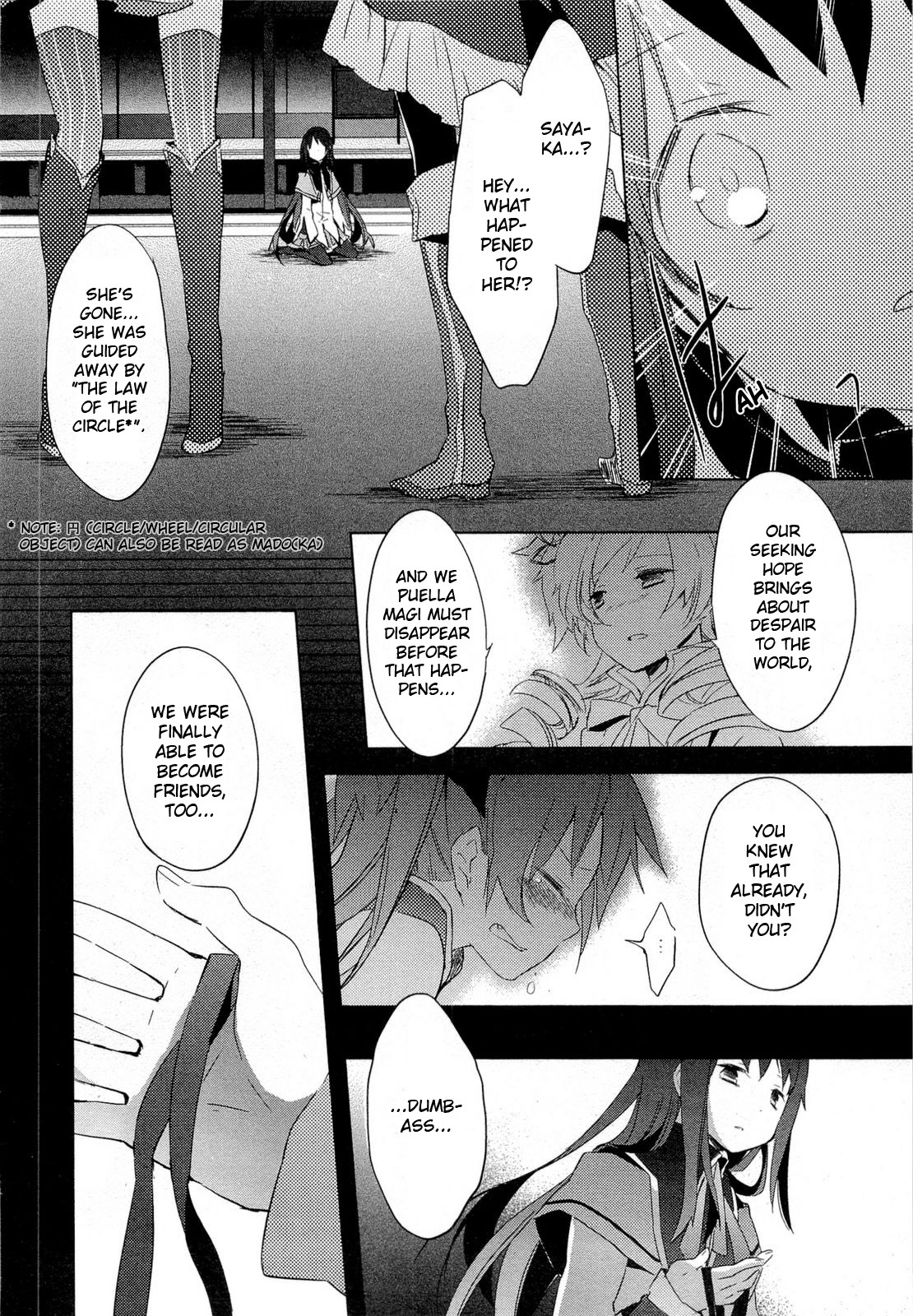 Mahou Shoujo Madoka★Magica Chapter 12 page 32 - Chapter 12: My Best Friend