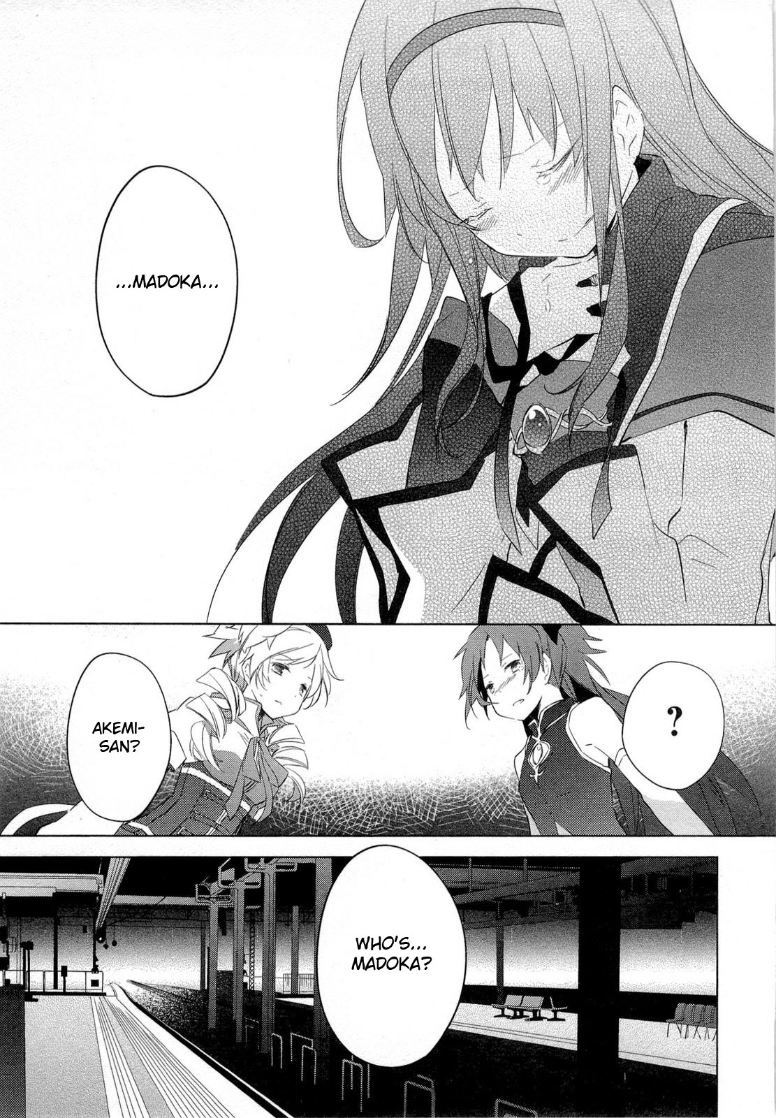 Mahou Shoujo Madoka★Magica Chapter 12 page 33 - Chapter 12: My Best Friend