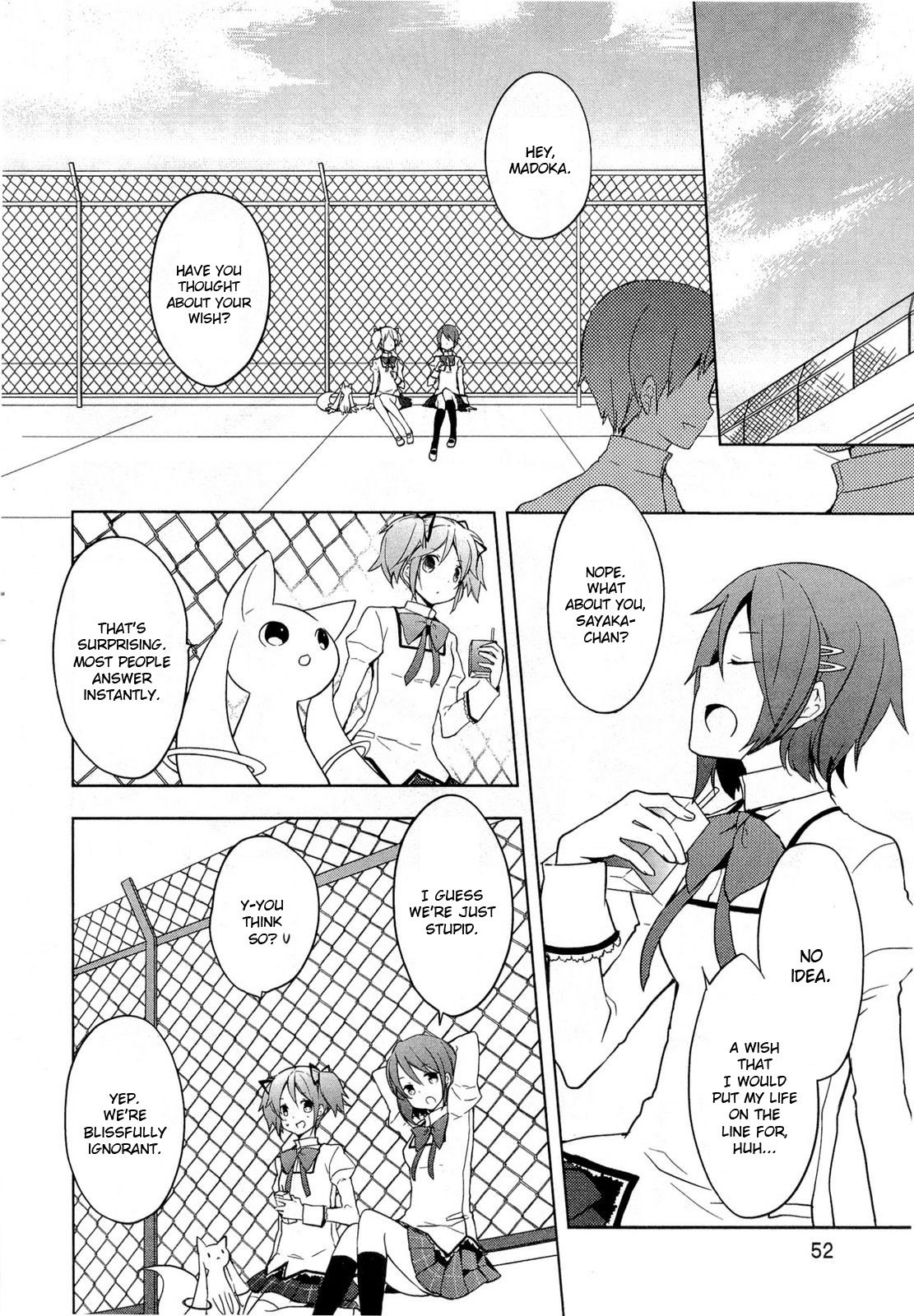 Mahou Shoujo Madoka★Magica Chapter 2 page 14 - Chapter 2: I Thought That It Would Be Really Nice