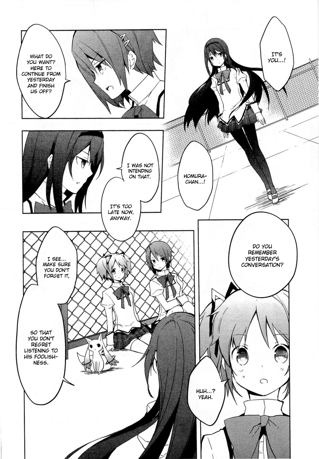 Mahou Shoujo Madoka★Magica Chapter 2 page 16 - Chapter 2: I Thought That It Would Be Really Nice