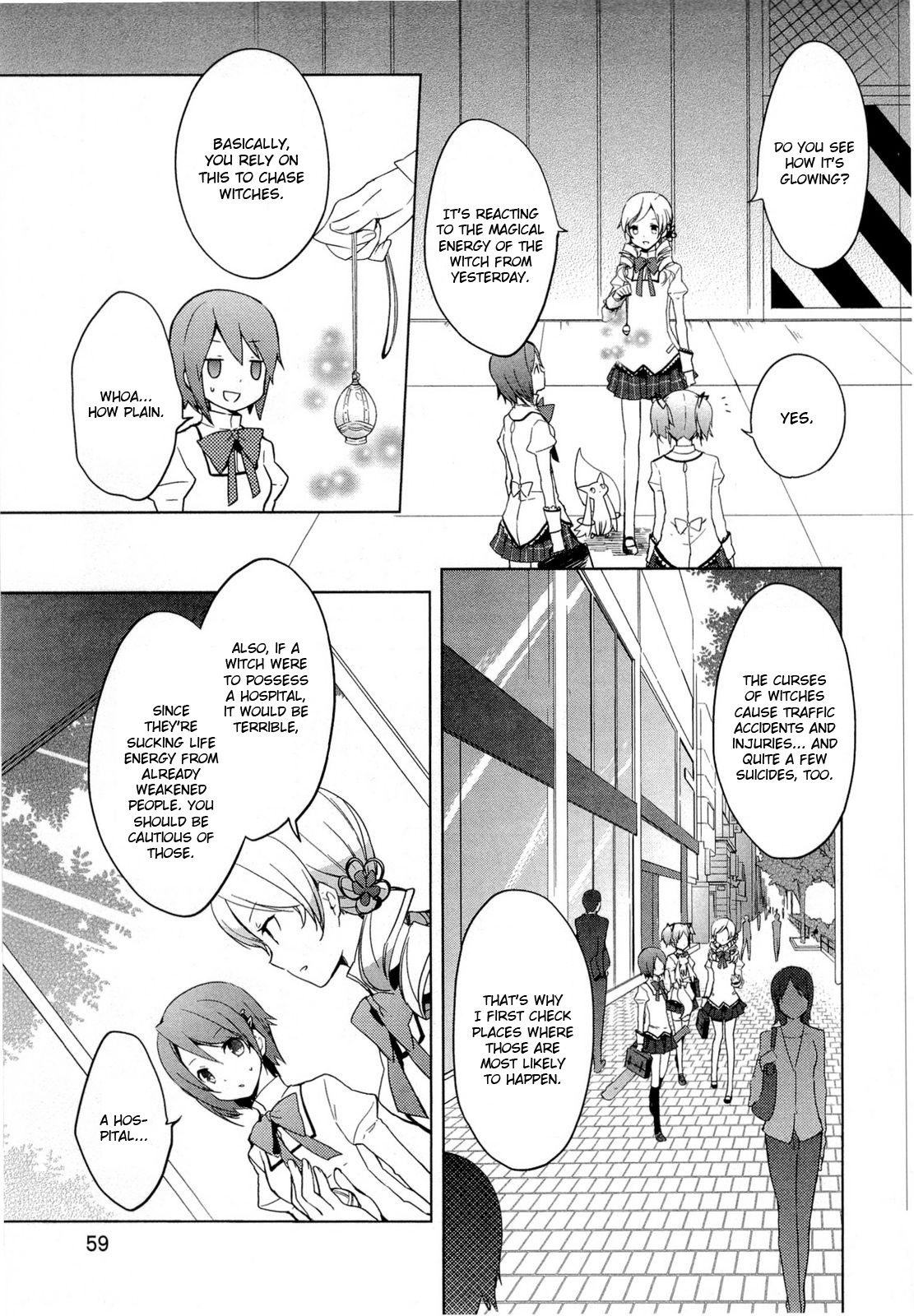 Mahou Shoujo Madoka★Magica Chapter 2 page 21 - Chapter 2: I Thought That It Would Be Really Nice