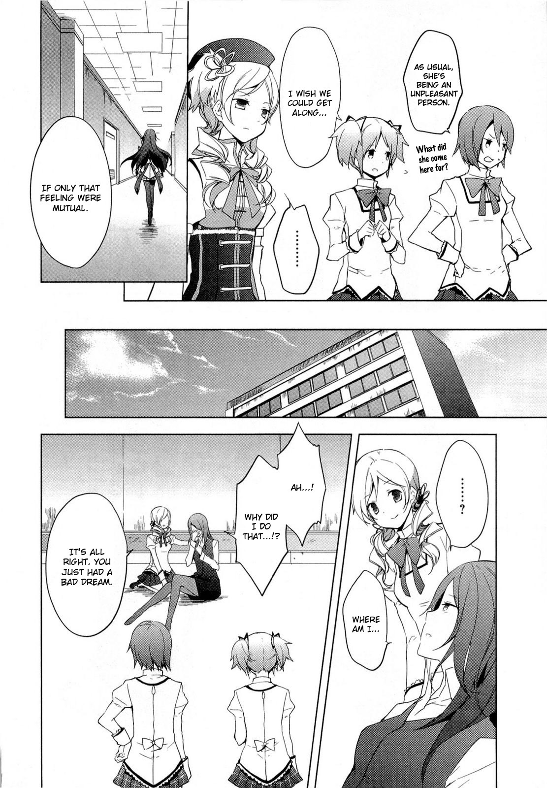 Mahou Shoujo Madoka★Magica Chapter 2 page 32 - Chapter 2: I Thought That It Would Be Really Nice