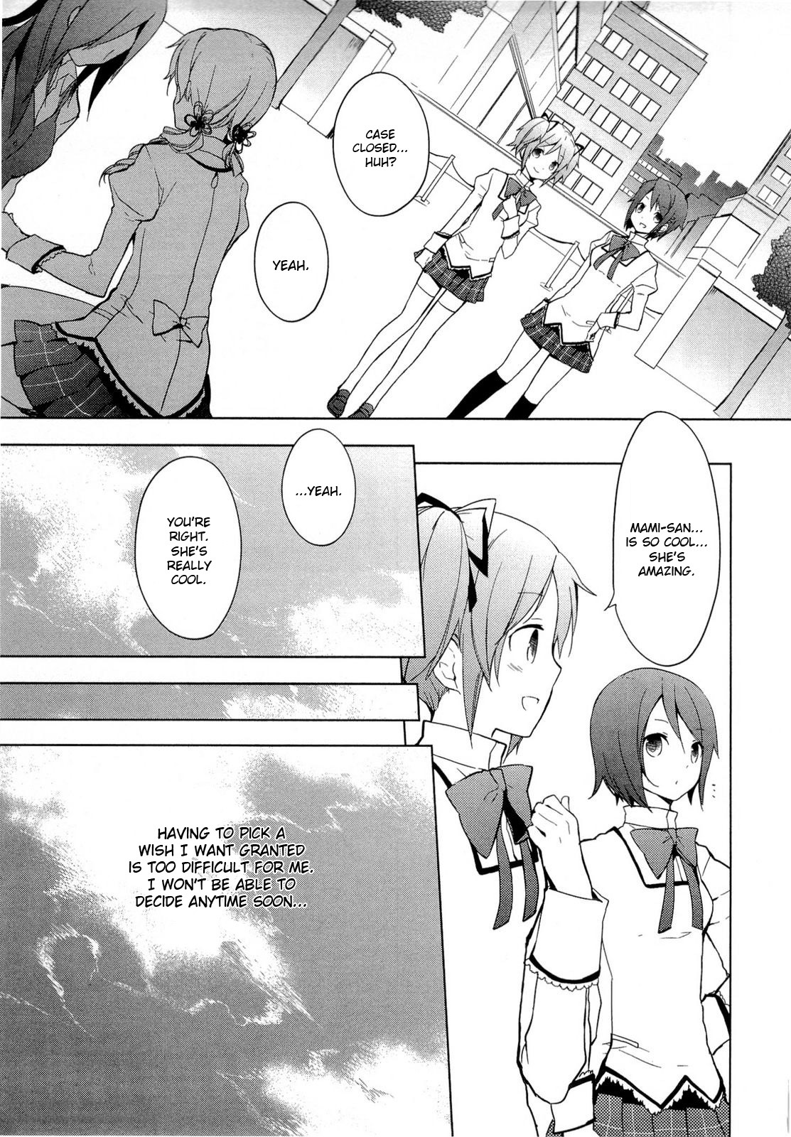 Mahou Shoujo Madoka★Magica Chapter 2 page 33 - Chapter 2: I Thought That It Would Be Really Nice