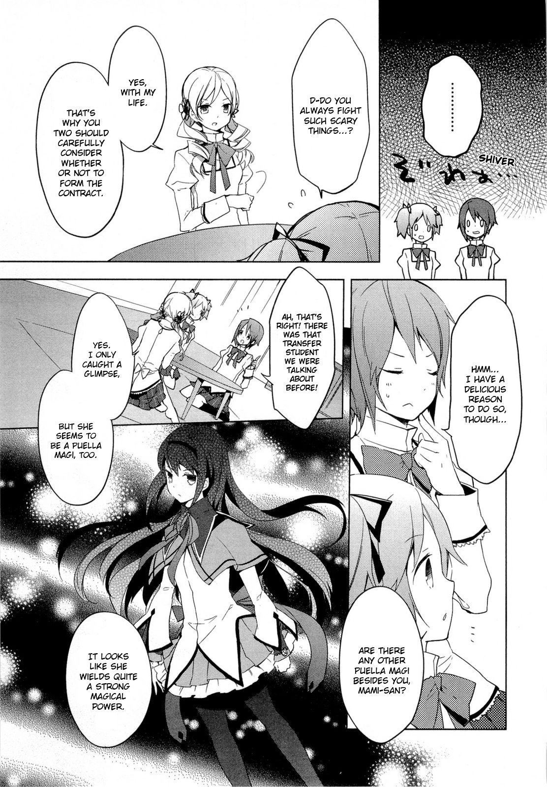 Mahou Shoujo Madoka★Magica Chapter 2 page 7 - Chapter 2: I Thought That It Would Be Really Nice