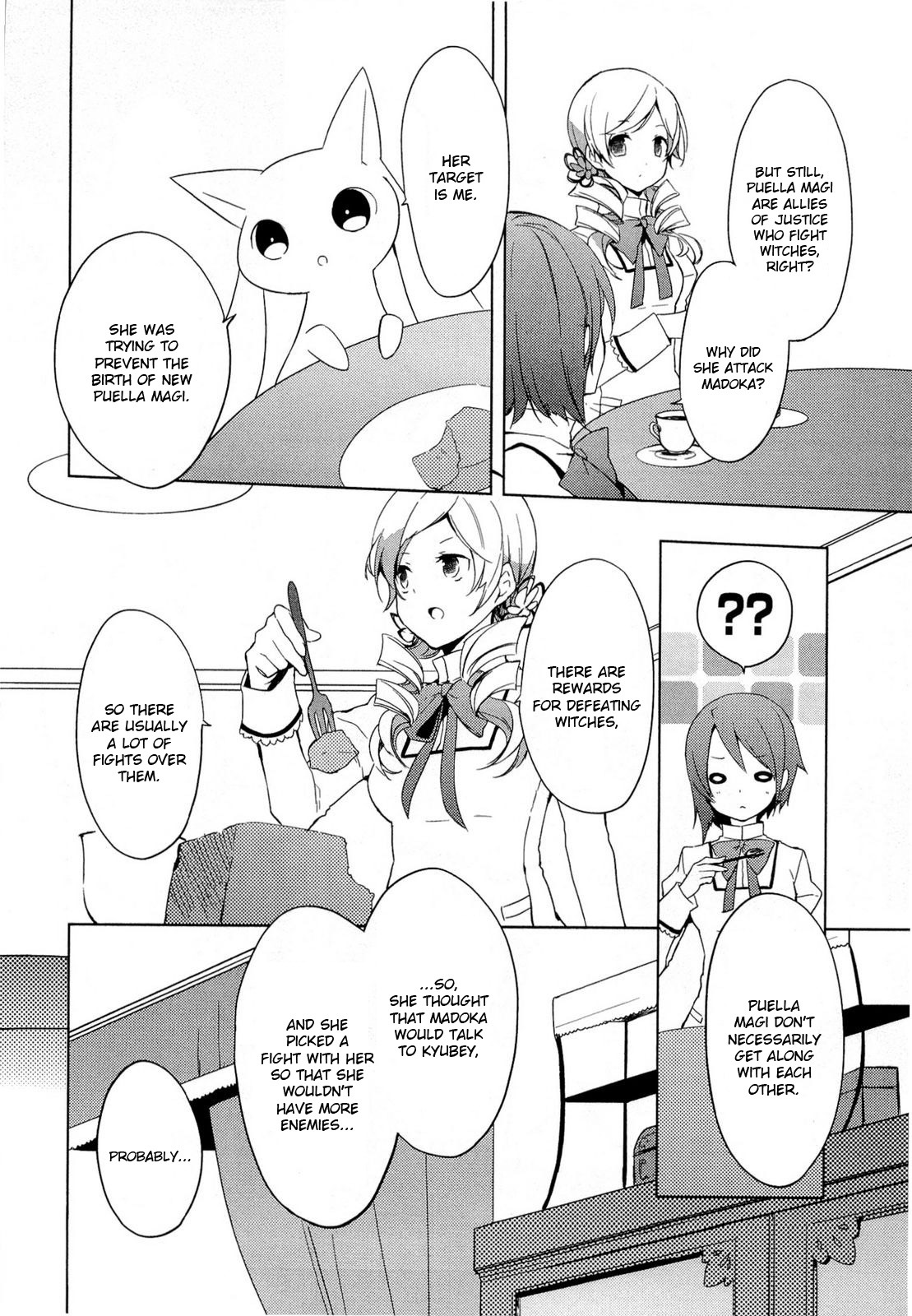 Mahou Shoujo Madoka★Magica Chapter 2 page 8 - Chapter 2: I Thought That It Would Be Really Nice
