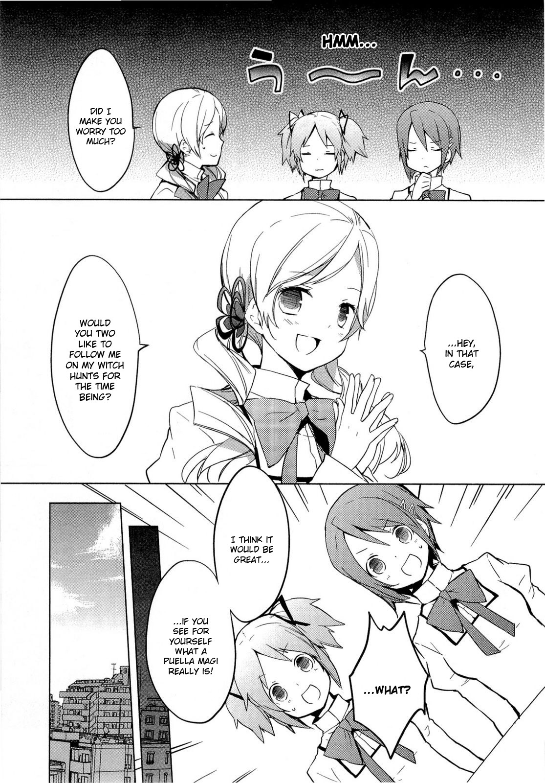 Mahou Shoujo Madoka★Magica Chapter 2 page 9 - Chapter 2: I Thought That It Would Be Really Nice
