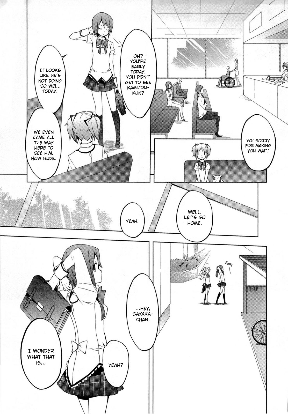 Mahou Shoujo Madoka★Magica Chapter 3 page 13 - Chapter 3: I'm Not Afraid of Anything Anymore