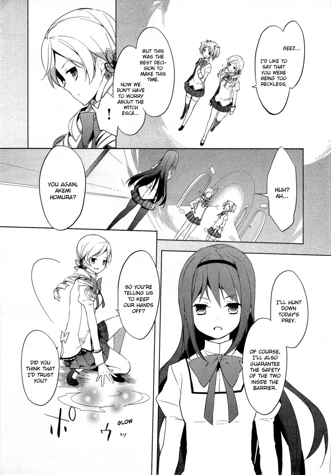 Mahou Shoujo Madoka★Magica Chapter 3 page 19 - Chapter 3: I'm Not Afraid of Anything Anymore