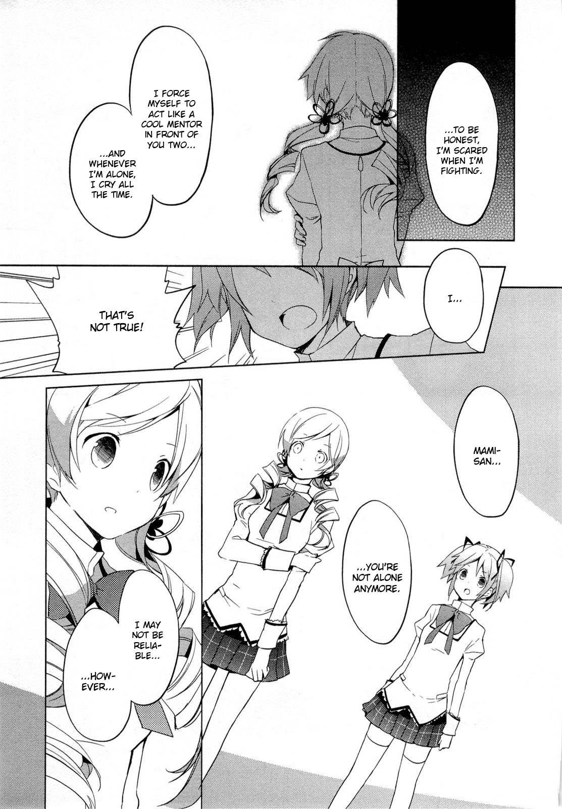 Mahou Shoujo Madoka★Magica Chapter 3 page 23 - Chapter 3: I'm Not Afraid of Anything Anymore