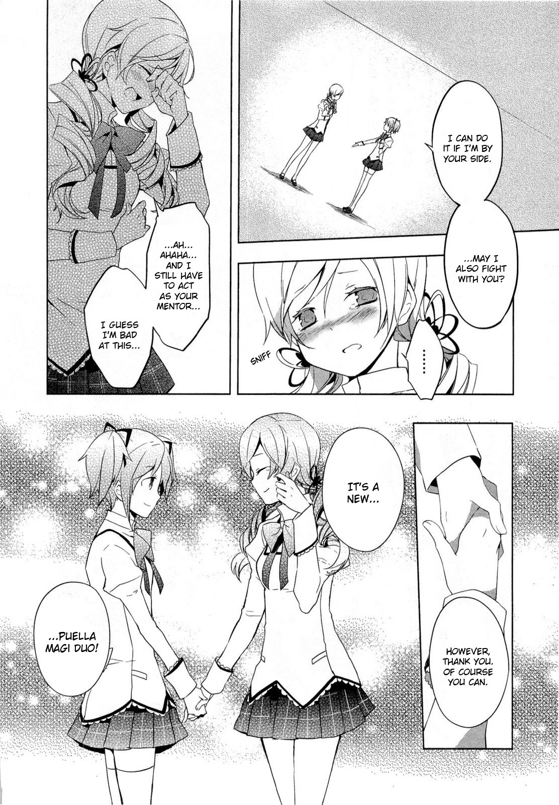 Mahou Shoujo Madoka★Magica Chapter 3 page 24 - Chapter 3: I'm Not Afraid of Anything Anymore