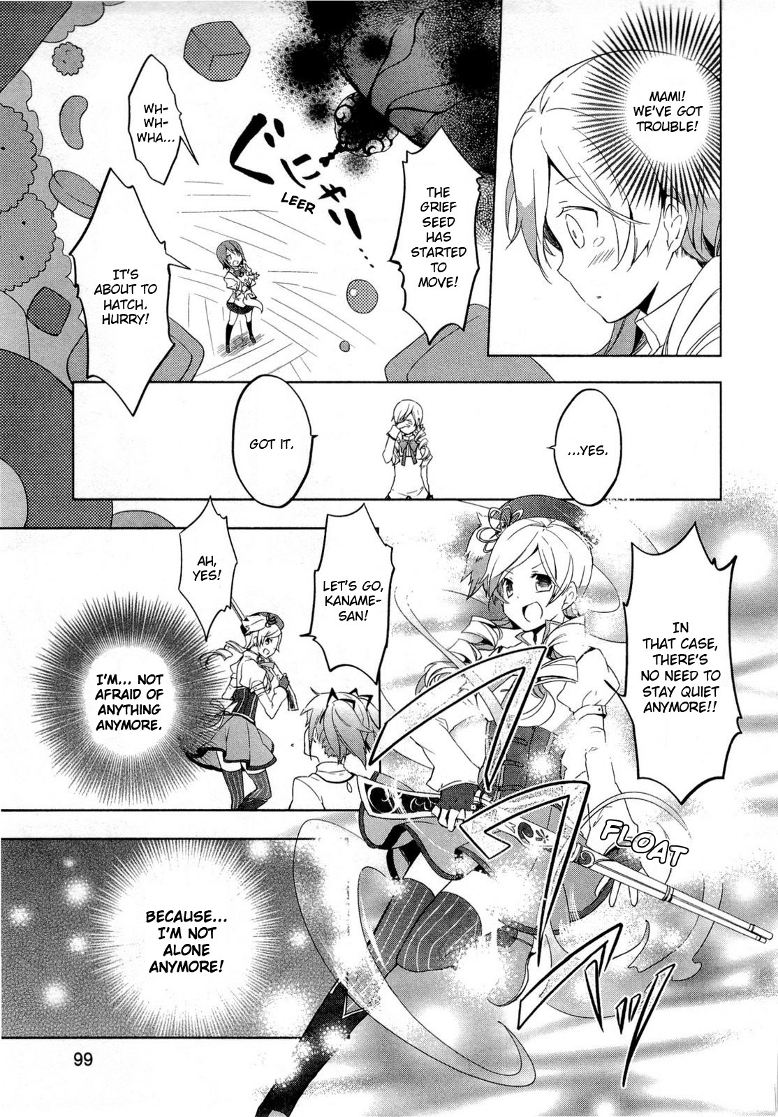 Mahou Shoujo Madoka★Magica Chapter 3 page 25 - Chapter 3: I'm Not Afraid of Anything Anymore