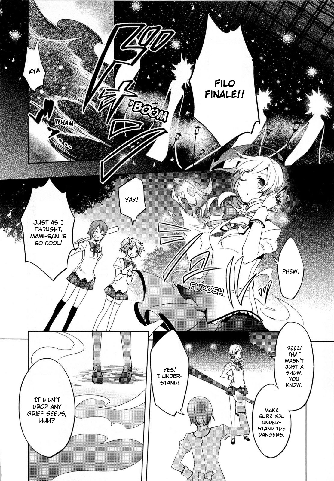 Mahou Shoujo Madoka★Magica Chapter 3 page 4 - Chapter 3: I'm Not Afraid of Anything Anymore